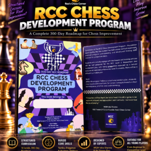 RCC Chess Development Program – 300-day roadmap book